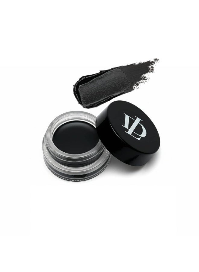 Daniel Laura Gel Eyeliner Creamy texture, long lasting wear and rich pigmentation, water proof, intense black and matte long wear ,No Smudging and No Fadingater proof, intense black and matte long wear - Image 1